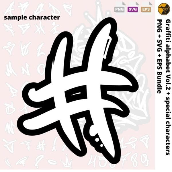 Czcionka Graffiti Temperament Vol. 2 (TTF/OTF/SVG/EPS/PNG) - obrazek 4