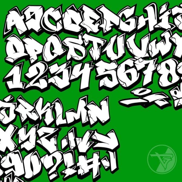 Czcionka Graffiti Bold Blocks (TTF/OTF/PNG/SVG) - obrazek 6