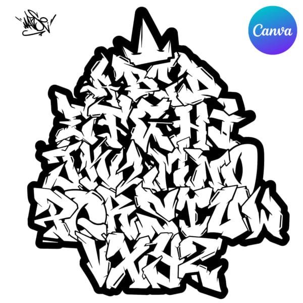 Canva Ramki – Graffiti CREATOR - obrazek 4