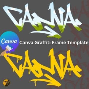 Canva Ramki - Graffiti Temperament Vol.3