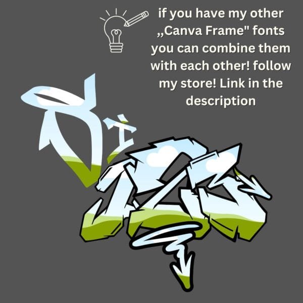 Canva Ramki - Graffiti Temperament Vol.3 - obrazek 5