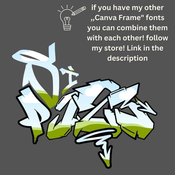 Canva Ramki – Graffiti Temperament Vol.1 - obrazek 3