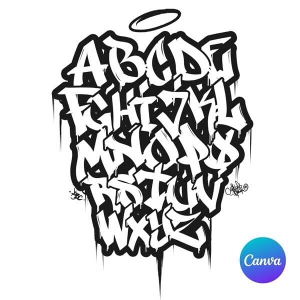 Canva Ramki – Graffiti Temperament Vol.1 - obrazek 4