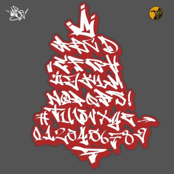 Canva Ramki - Graffiti Temperament Vol.4 - obrazek 2