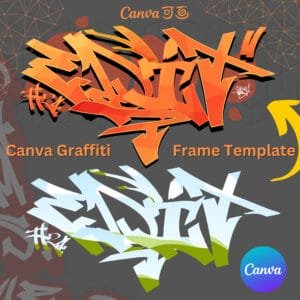 Canva Ramki - Graffiti Temperament Vol.4