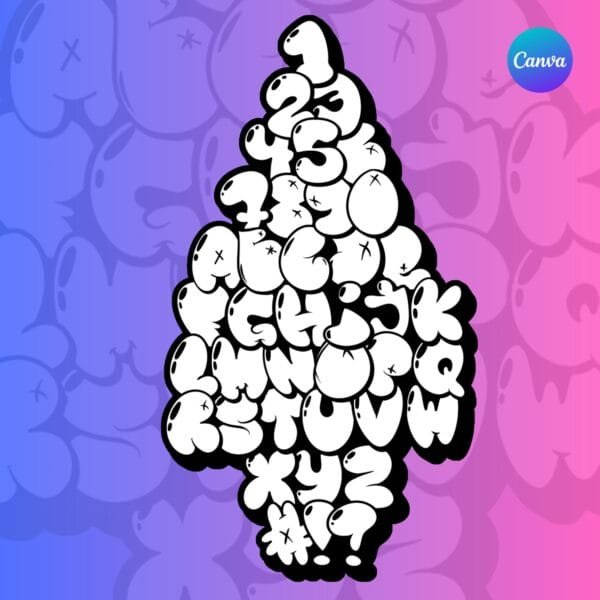 Canva Ramki – Graffiti ThrowUp - obrazek 2