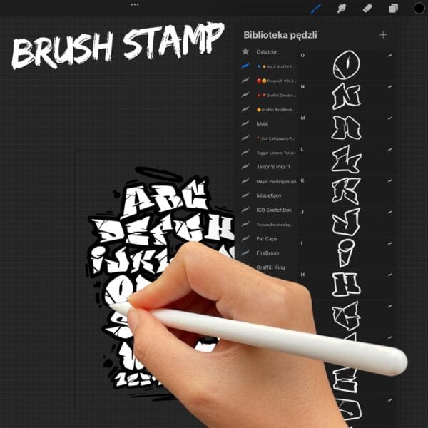 Czcionka Graffiti Vol. 5 (PNG/SVG/TTF/OTF/Procreate) - obrazek 5